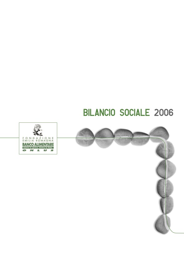 Copertina Bilancio Sociale Emilia Romagna 2006
