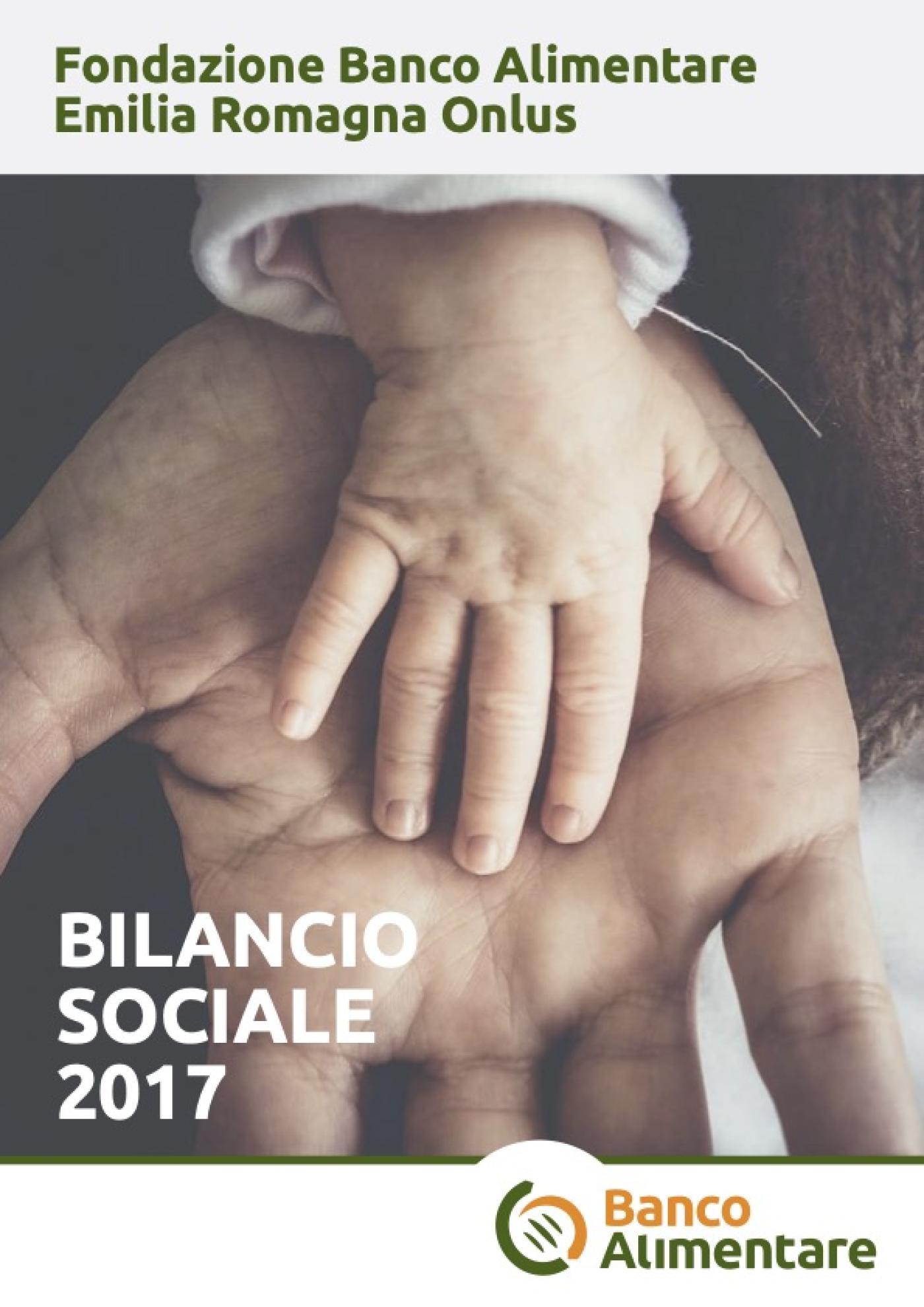 Copertina Bilancio Sociale Emilia Romagna 2017